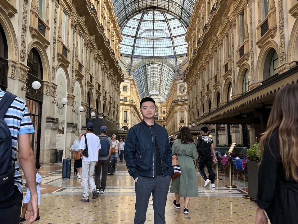高豪醫師在義大利旅行